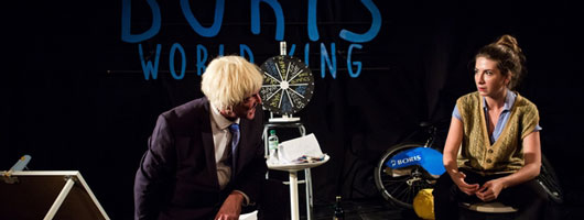 Boris World King: a new comedy about Boris Johnson starring David Benson